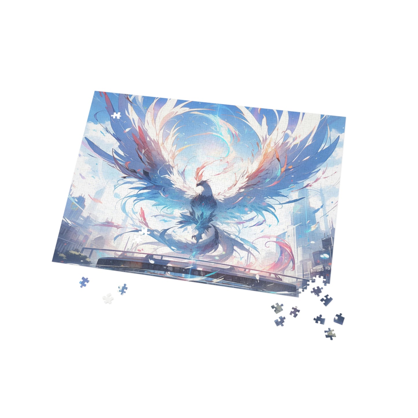 Silver Phoenix | Puzzle (96, 252, 500, 1000-Piece)