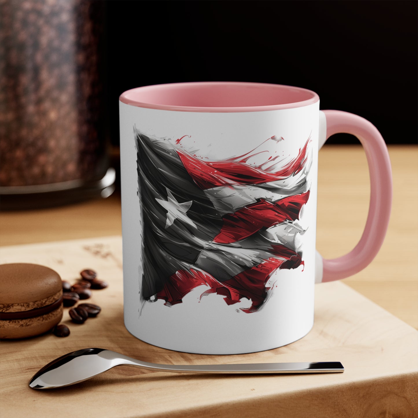 Puerto Rico Flag || 11oz Accent Mug