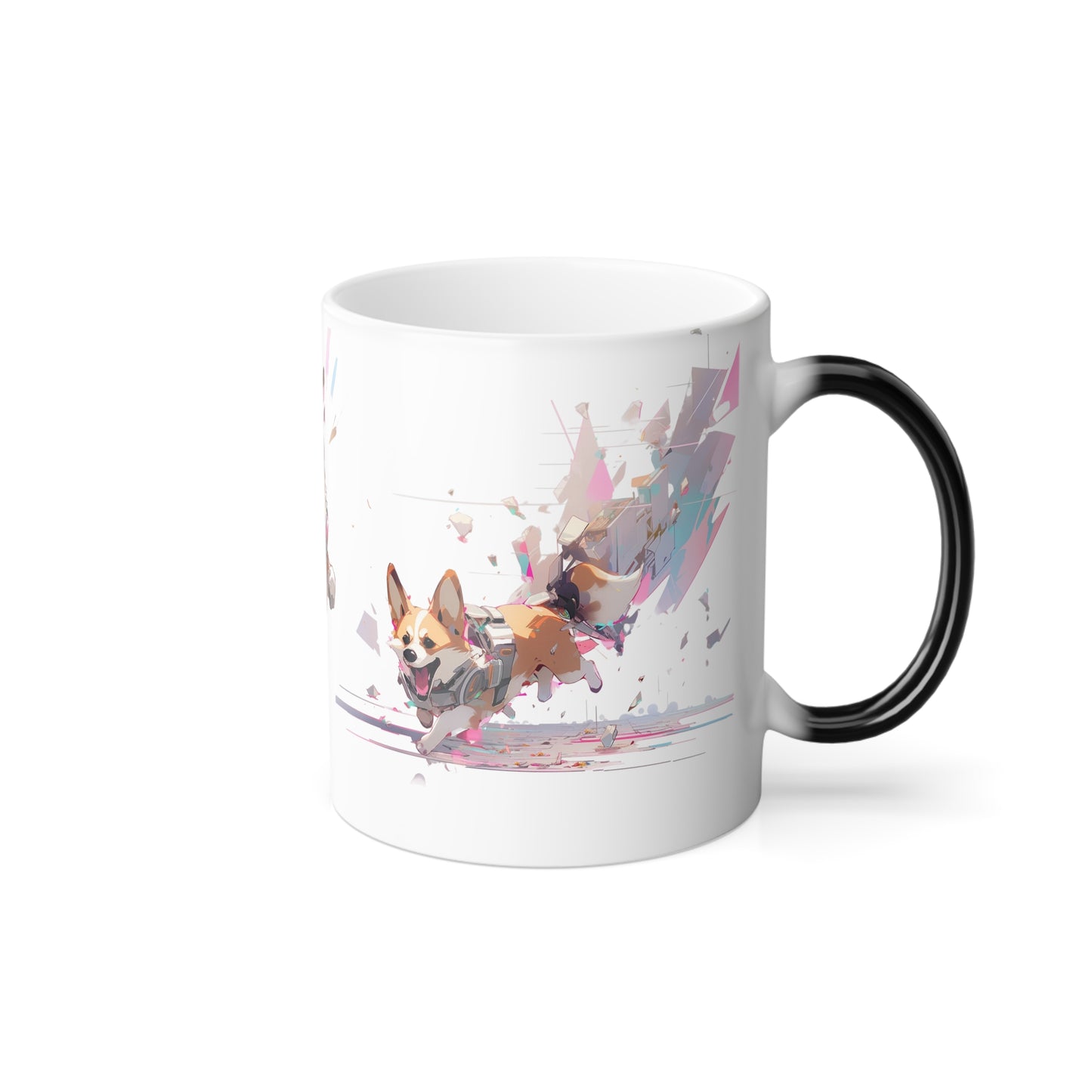 Corgi design | Color Morphing Mug, 11oz