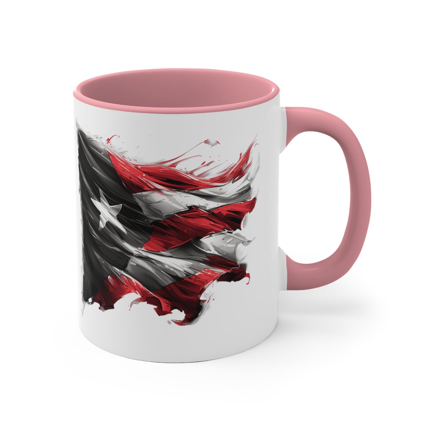 Puerto Rico Flag || 11oz Accent Mug