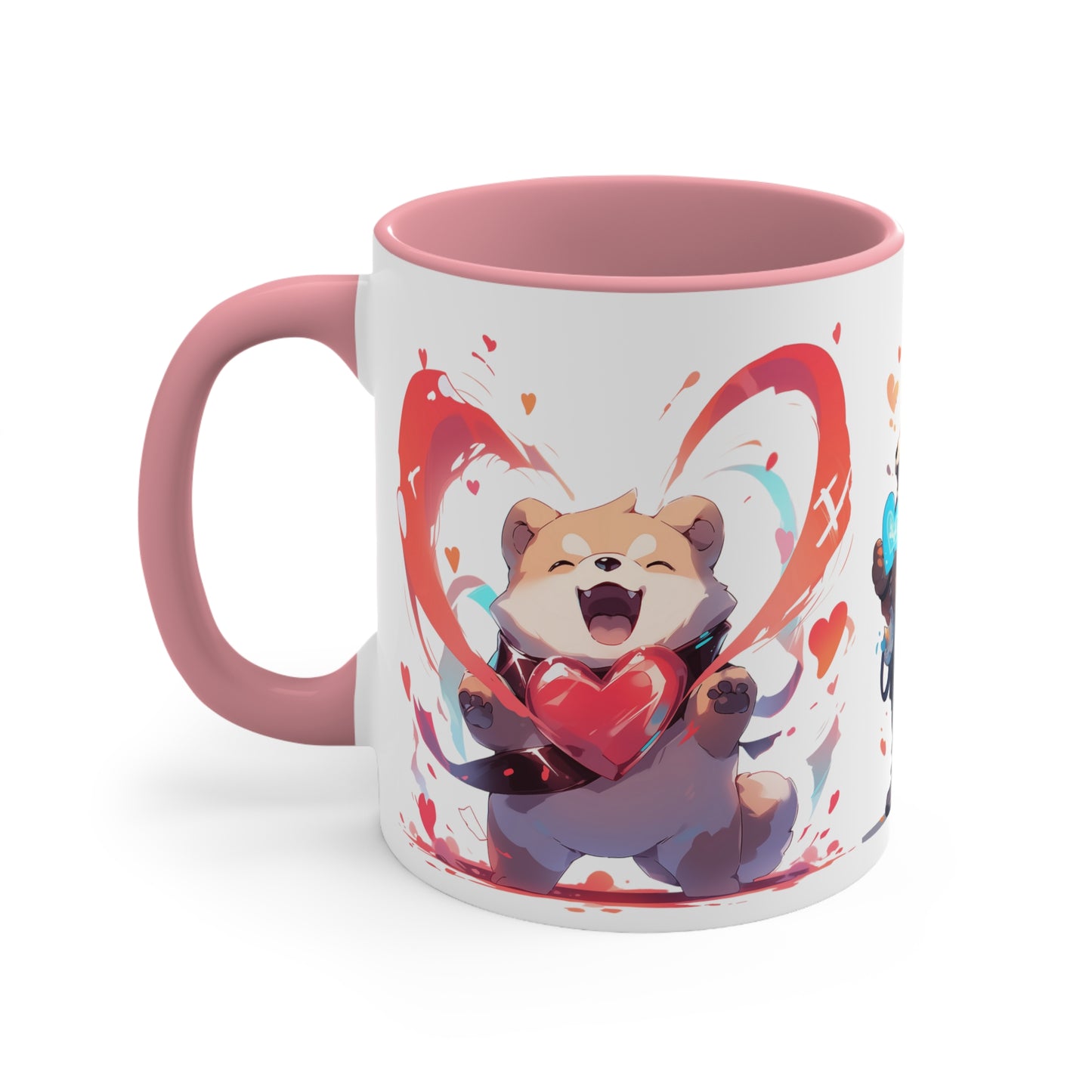 San Valentin Bear || 11oz Accent Mug