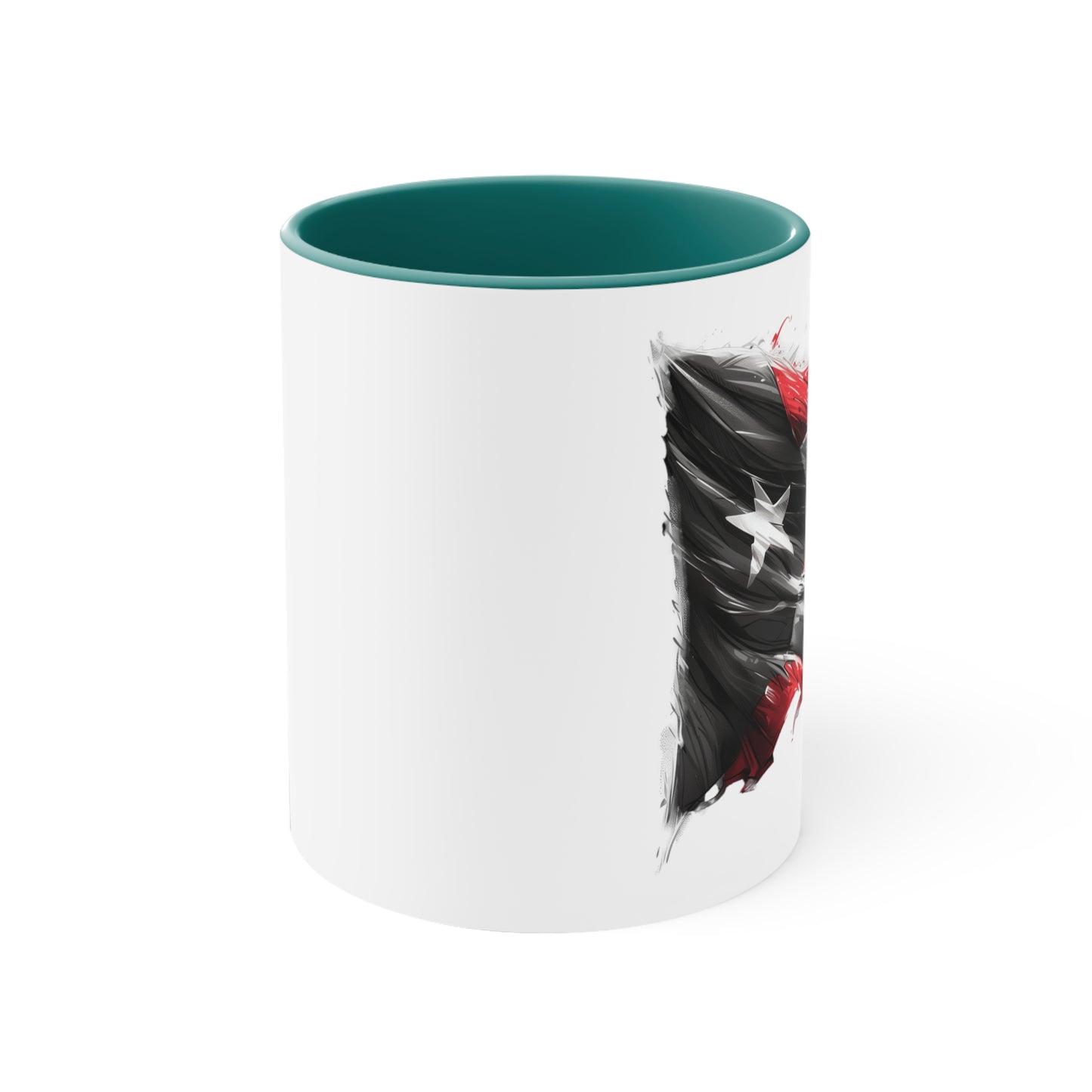 Puerto Rico Flag || 11oz Accent Mug