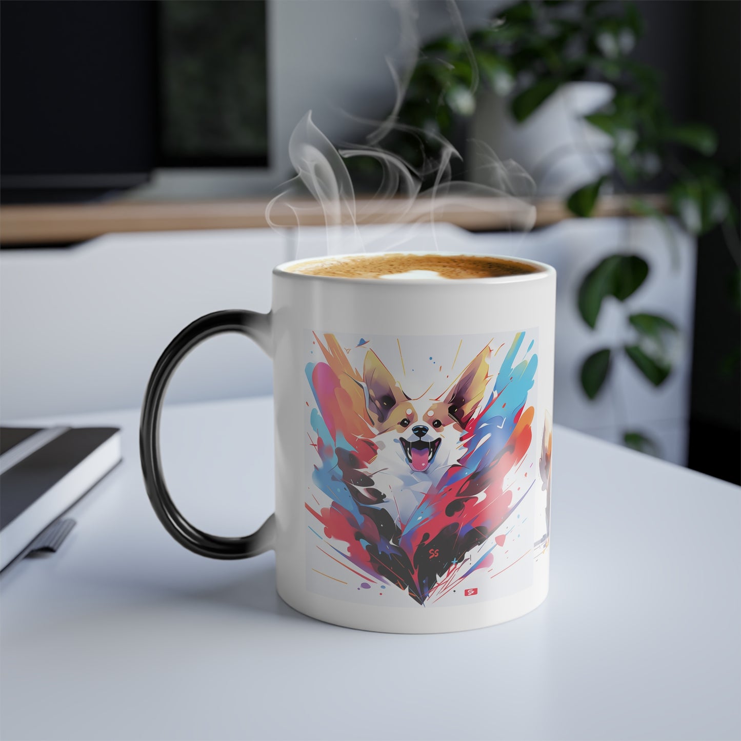 Corgi Custom Design | Color Morphing Mug, 11oz
