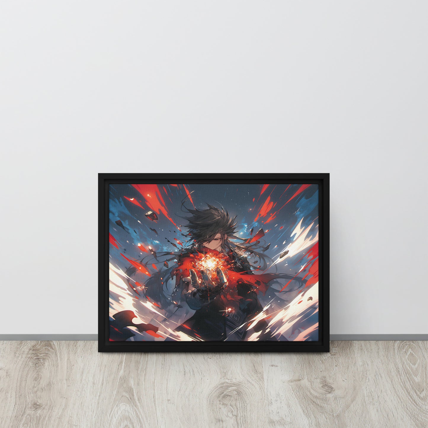 Magic Cube Anime | Framed canvas