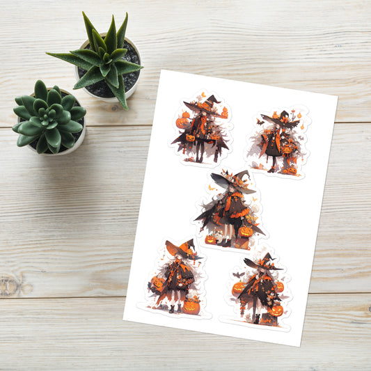 Halloween Witch #2 | Sticker sheet