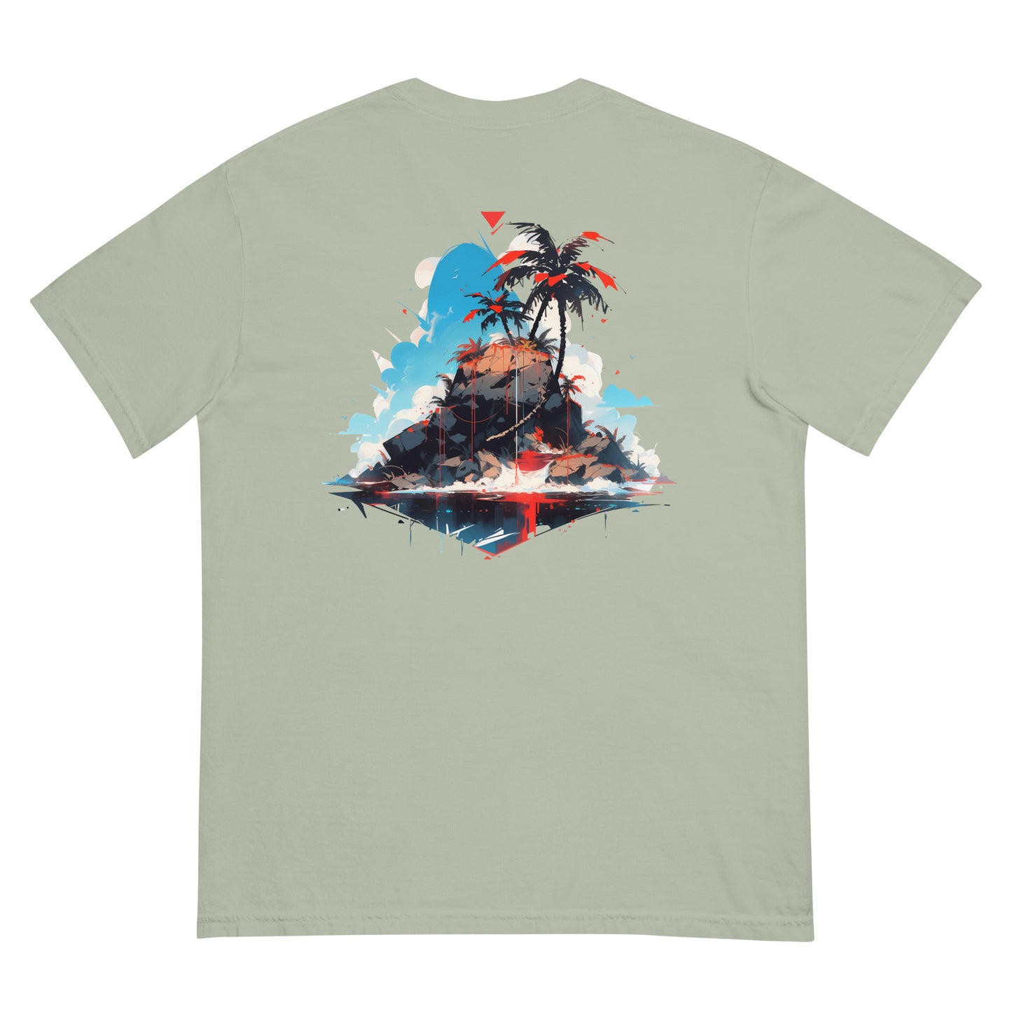 Tropical Cloud || Unisex garment-dyed heavyweight t-shirt