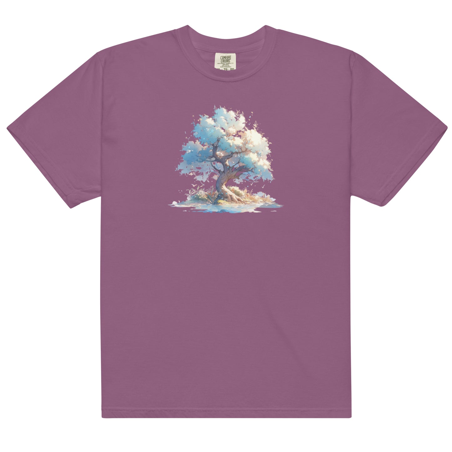 Clear Tree | Unisex garment-dyed heavyweight t-shirt