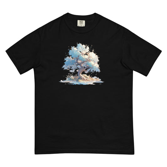 Clear Tree | Unisex garment-dyed heavyweight t-shirt