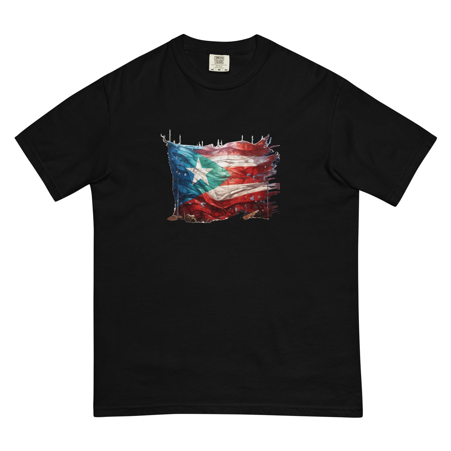 New Bandera PR 2024 | Unisex garment-dyed heavyweight t-shirt