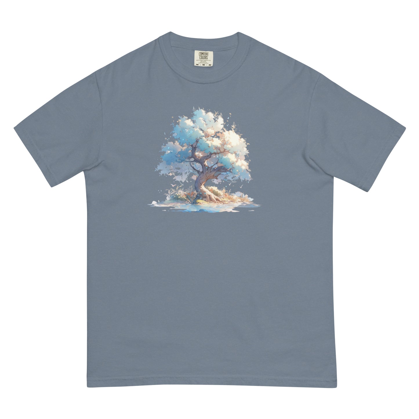 Clear Tree | Unisex garment-dyed heavyweight t-shirt