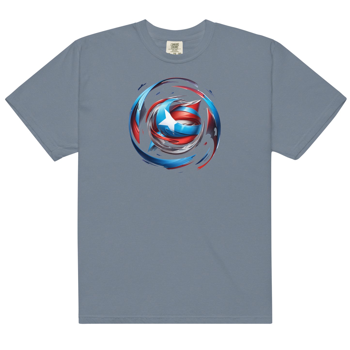 PR Logo Design #1 | Unisex garment-dyed heavyweight t-shirt