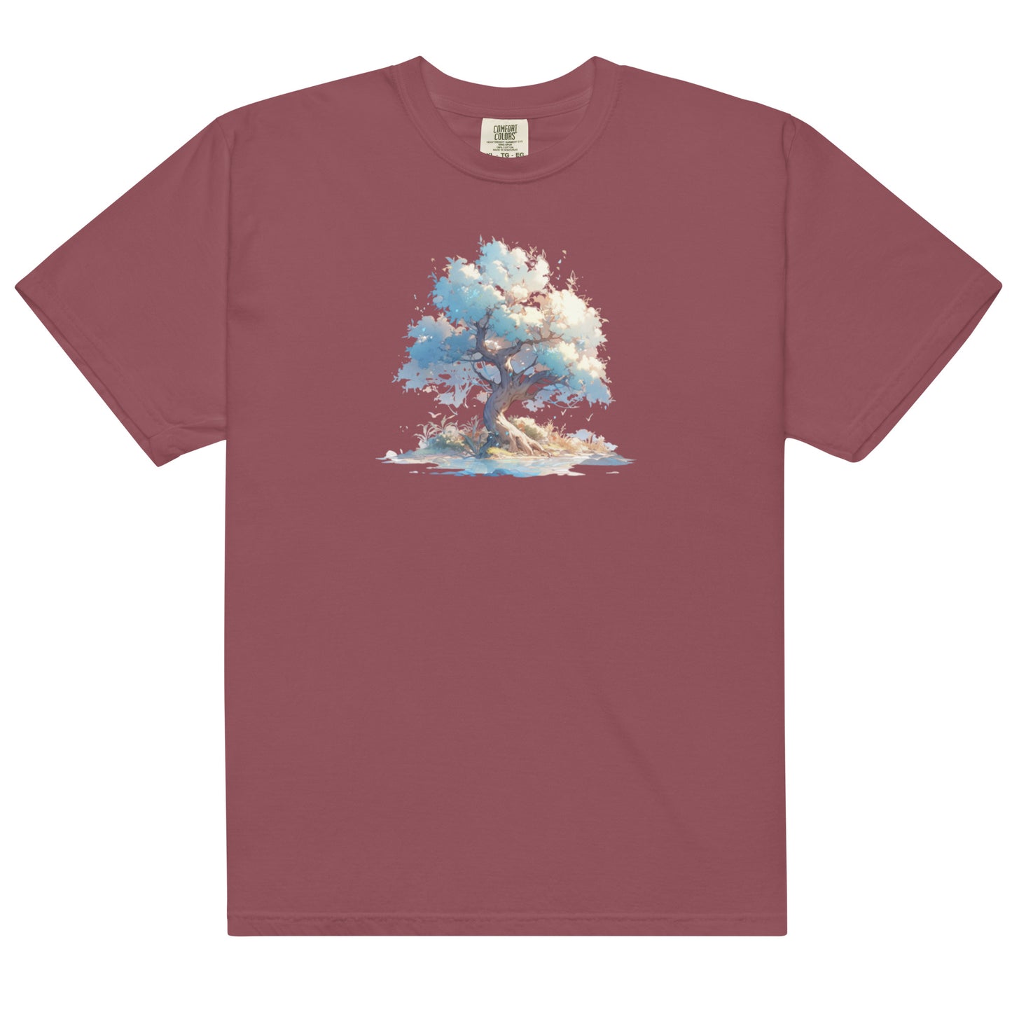 Clear Tree | Unisex garment-dyed heavyweight t-shirt