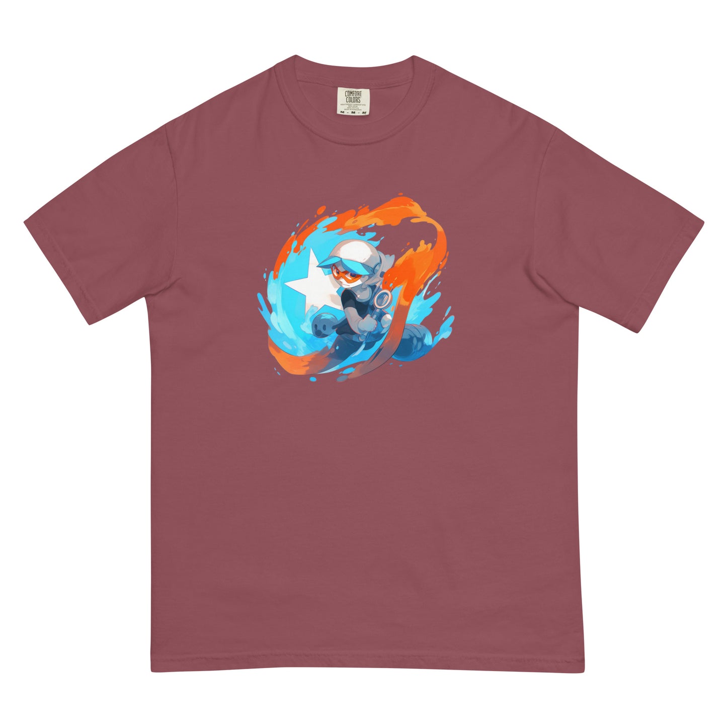 PR Paint Anime #1 | Unisex garment-dyed heavyweight t-shirt