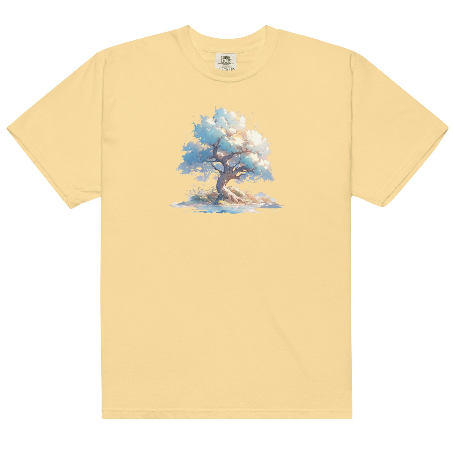 Clear Tree | Unisex garment-dyed heavyweight t-shirt