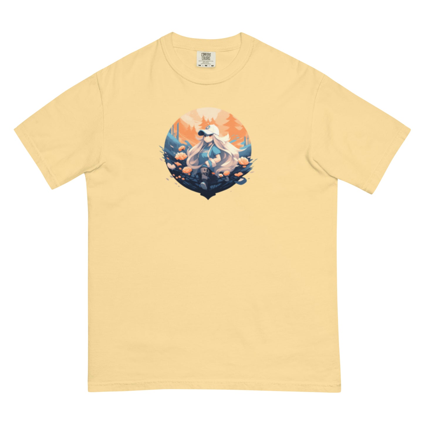 Clear Urban Girl Style | Unisex garment-dyed heavyweight t-shirt