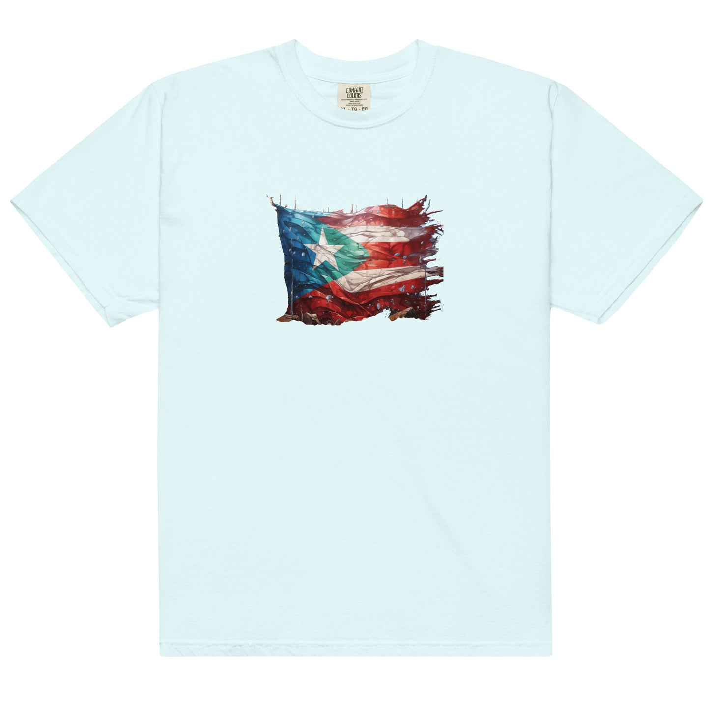 New Bandera PR 2024 | Unisex garment-dyed heavyweight t-shirt