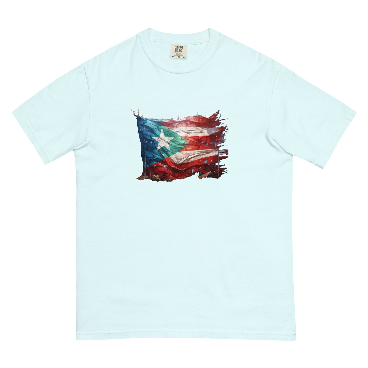 New Bandera PR 2024 | Unisex garment-dyed heavyweight t-shirt