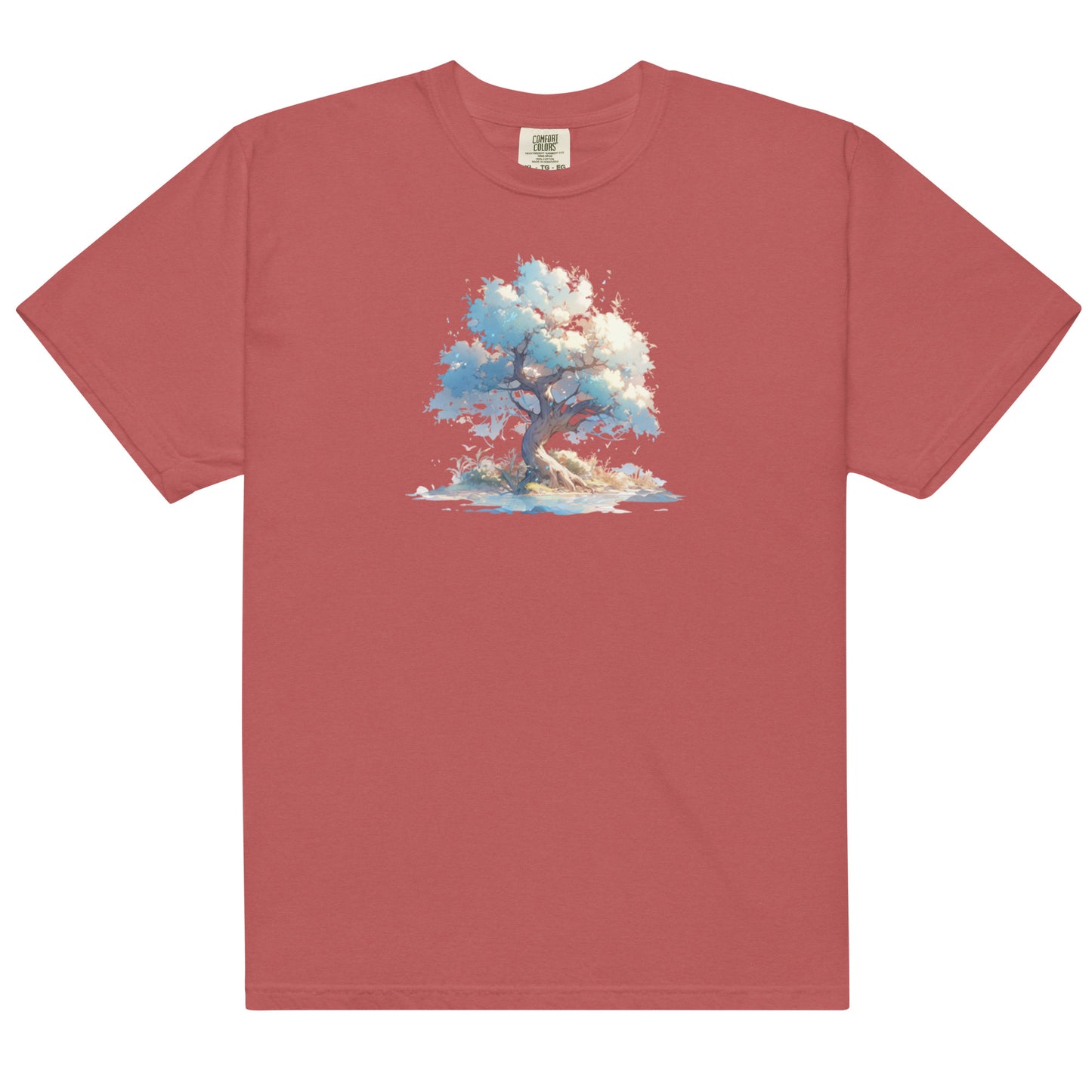 Clear Tree | Unisex garment-dyed heavyweight t-shirt