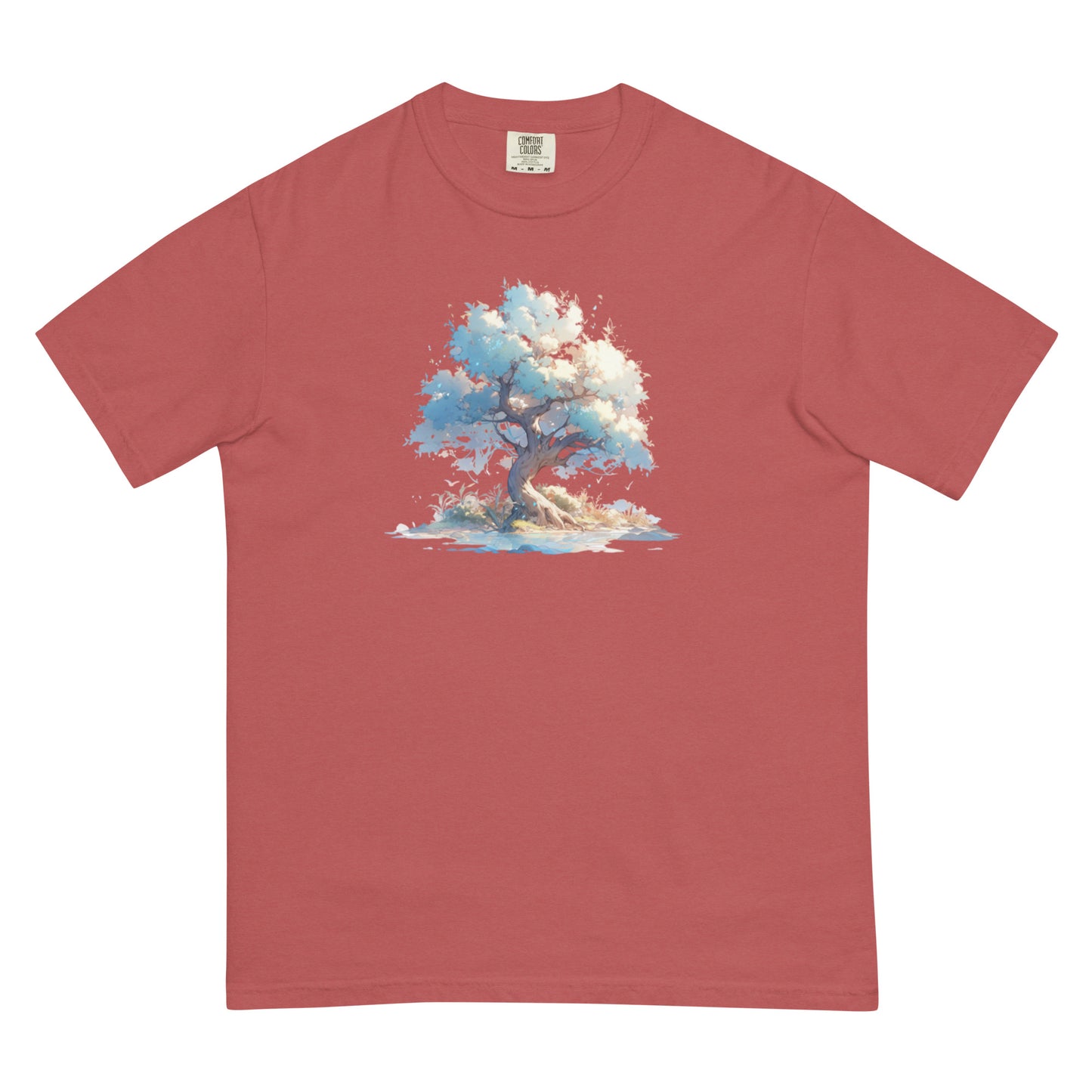 Clear Tree | Unisex garment-dyed heavyweight t-shirt