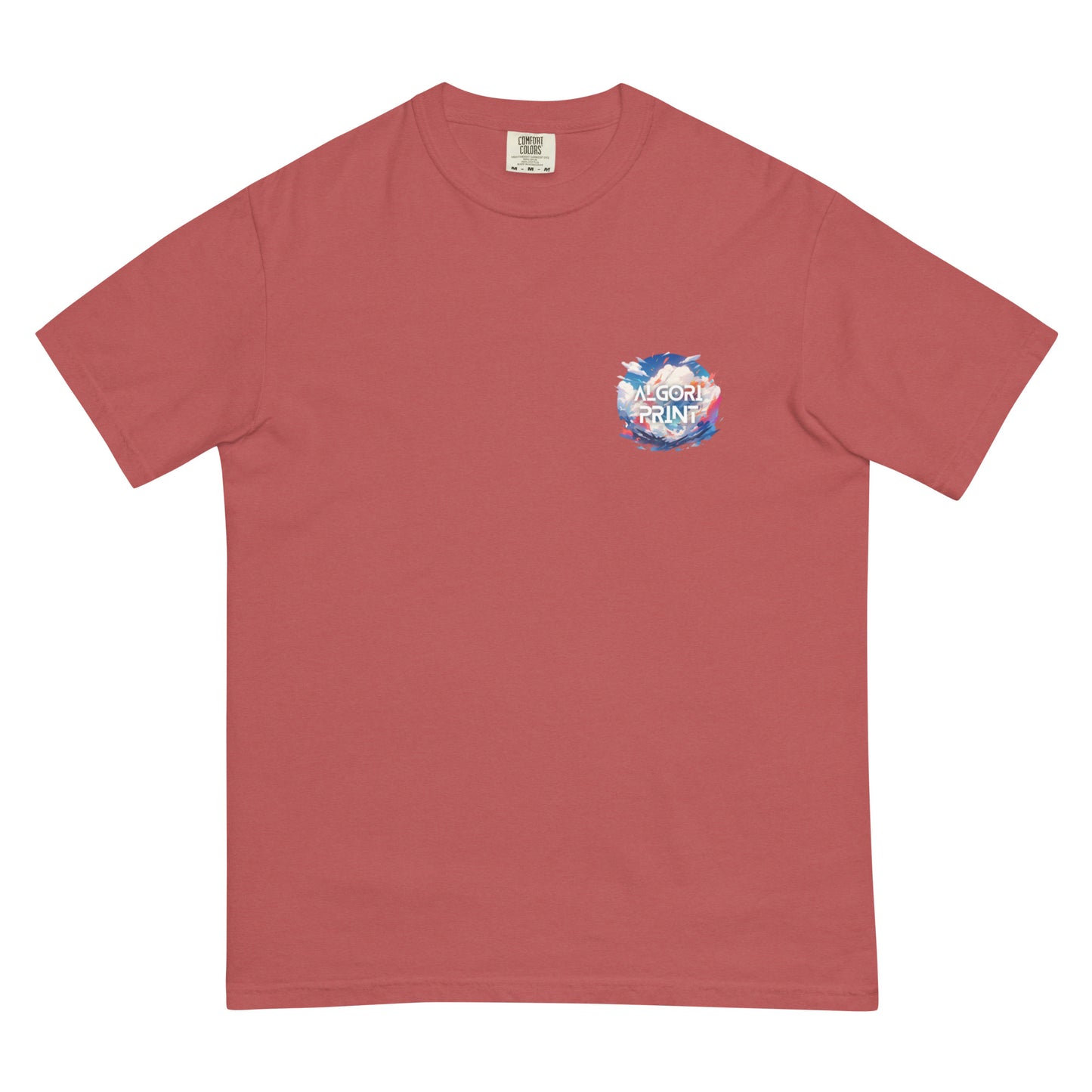 PR Palm Beach Algori Print Logo | Unisex garment-dyed heavyweight t-shirt