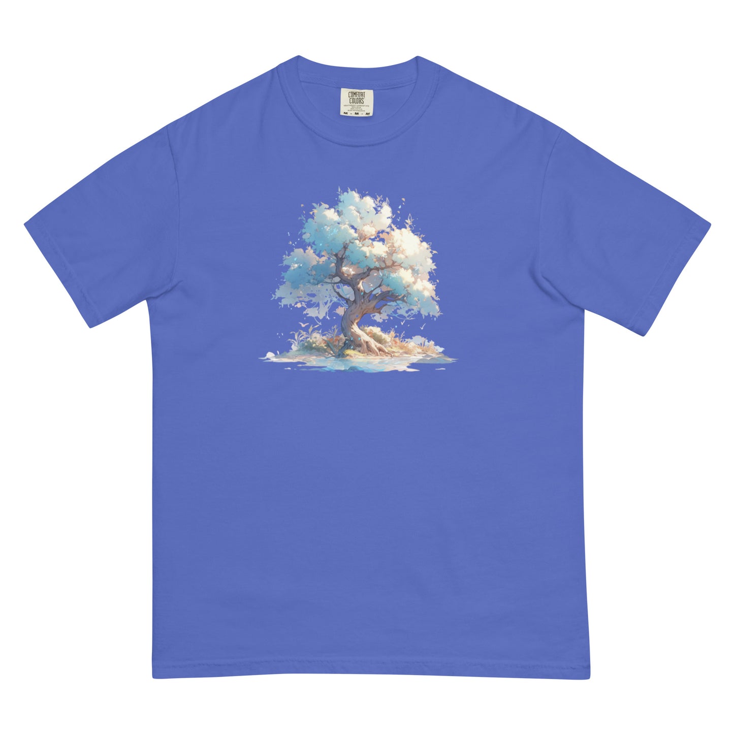 Clear Tree | Unisex garment-dyed heavyweight t-shirt