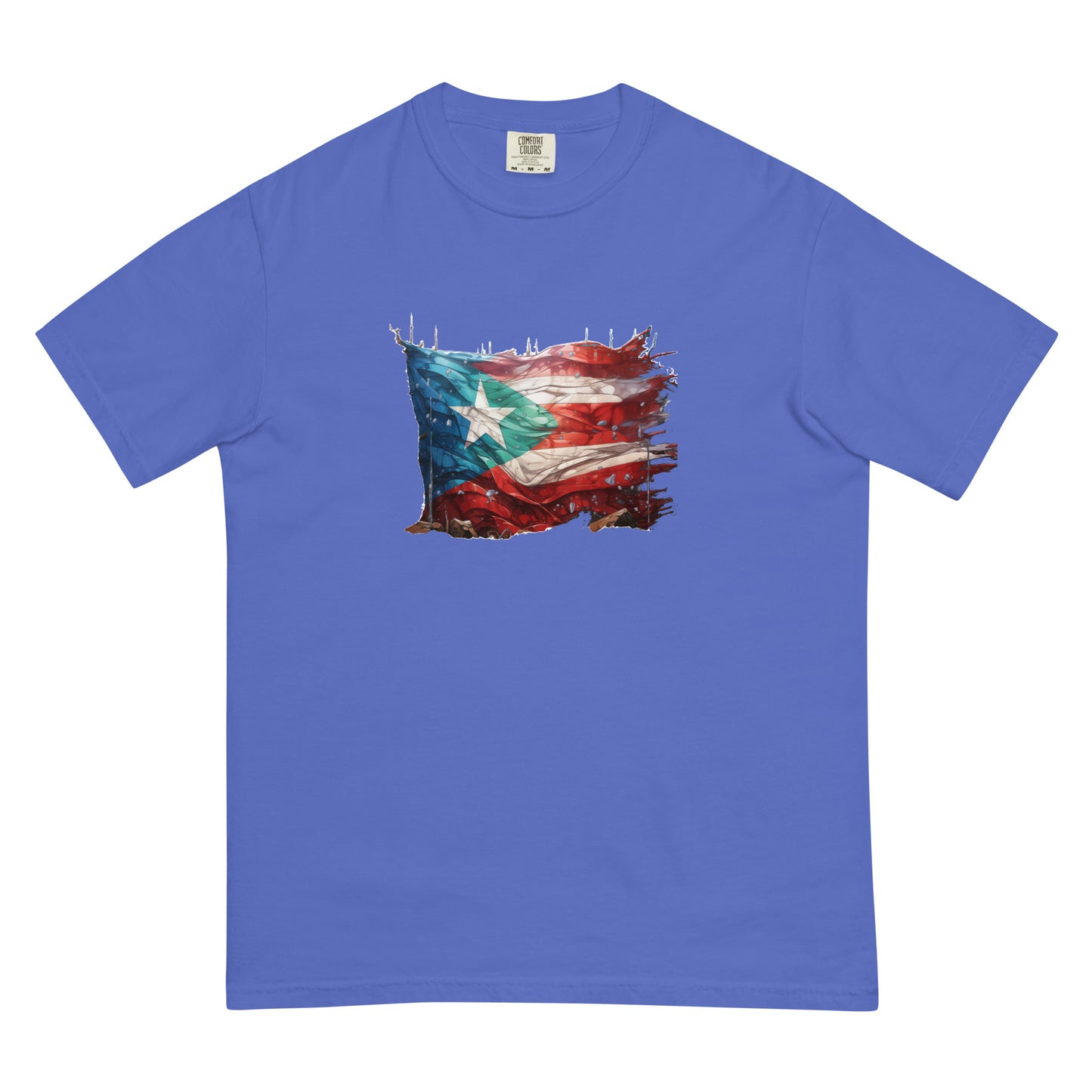 New Bandera PR 2024 | Unisex garment-dyed heavyweight t-shirt