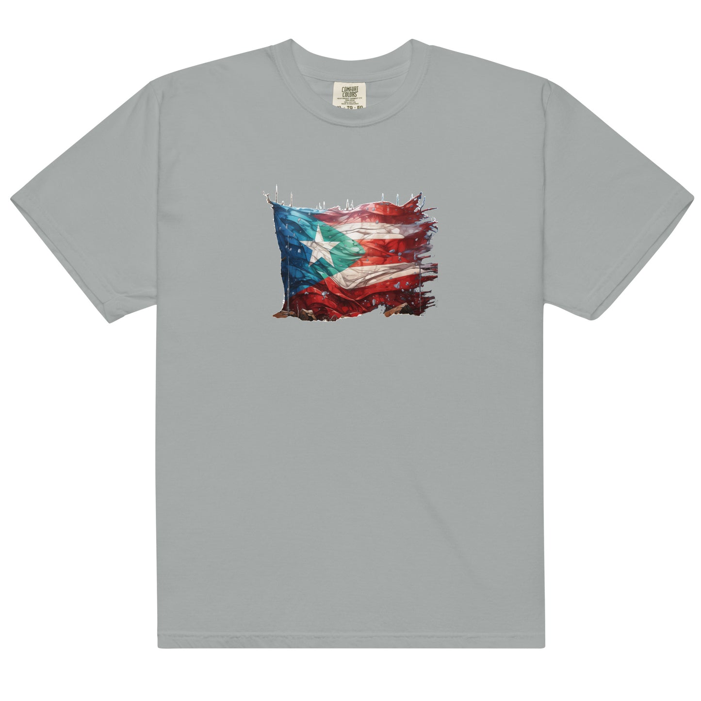 New Bandera PR 2024 | Unisex garment-dyed heavyweight t-shirt