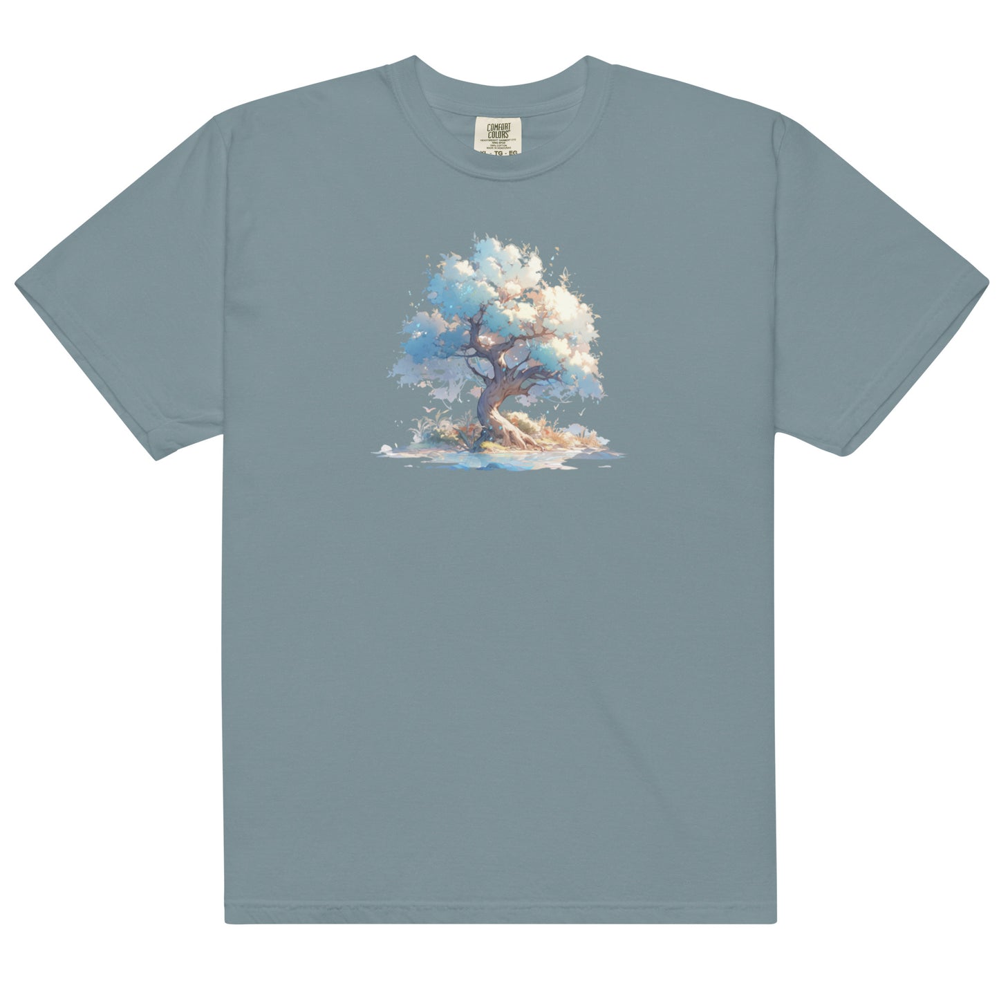 Clear Tree | Unisex garment-dyed heavyweight t-shirt