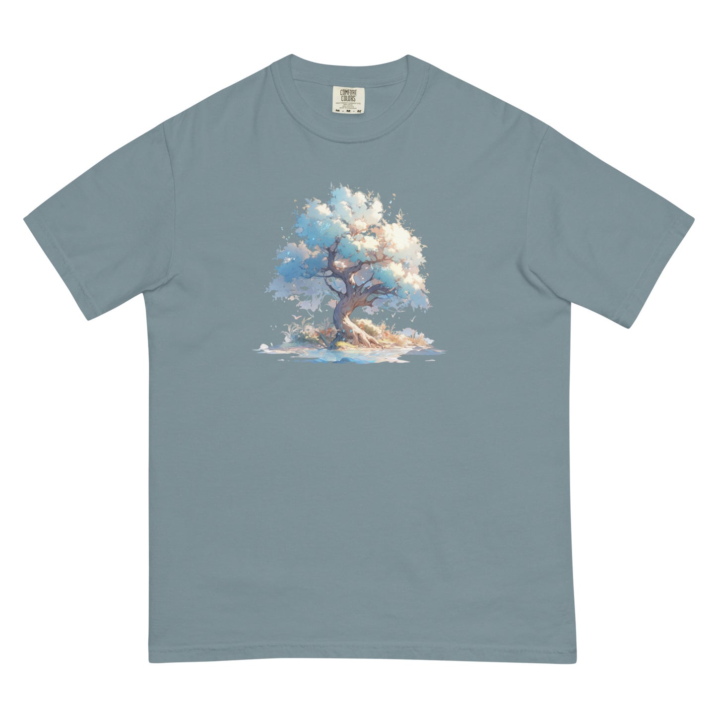 Clear Tree | Unisex garment-dyed heavyweight t-shirt