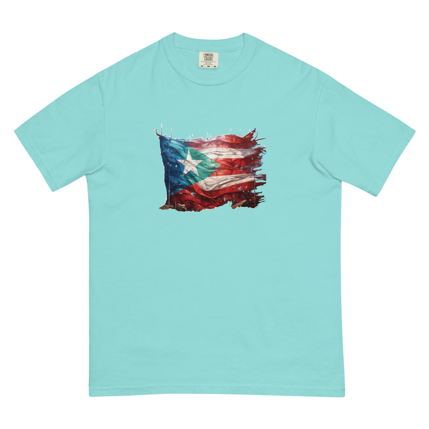 New Bandera PR 2024 | Unisex garment-dyed heavyweight t-shirt