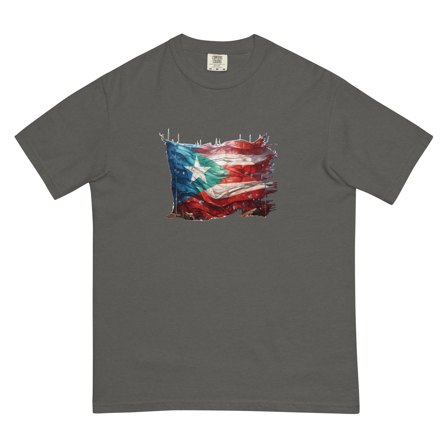 New Bandera PR 2024 | Unisex garment-dyed heavyweight t-shirt