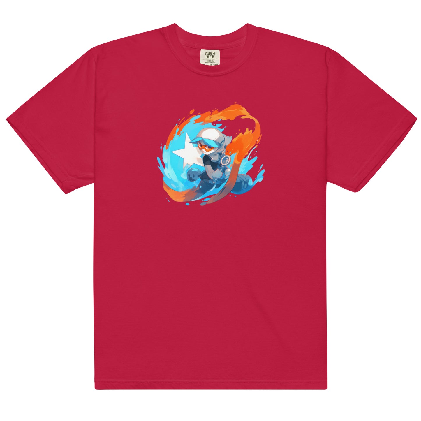 PR Paint Anime #1 | Unisex garment-dyed heavyweight t-shirt