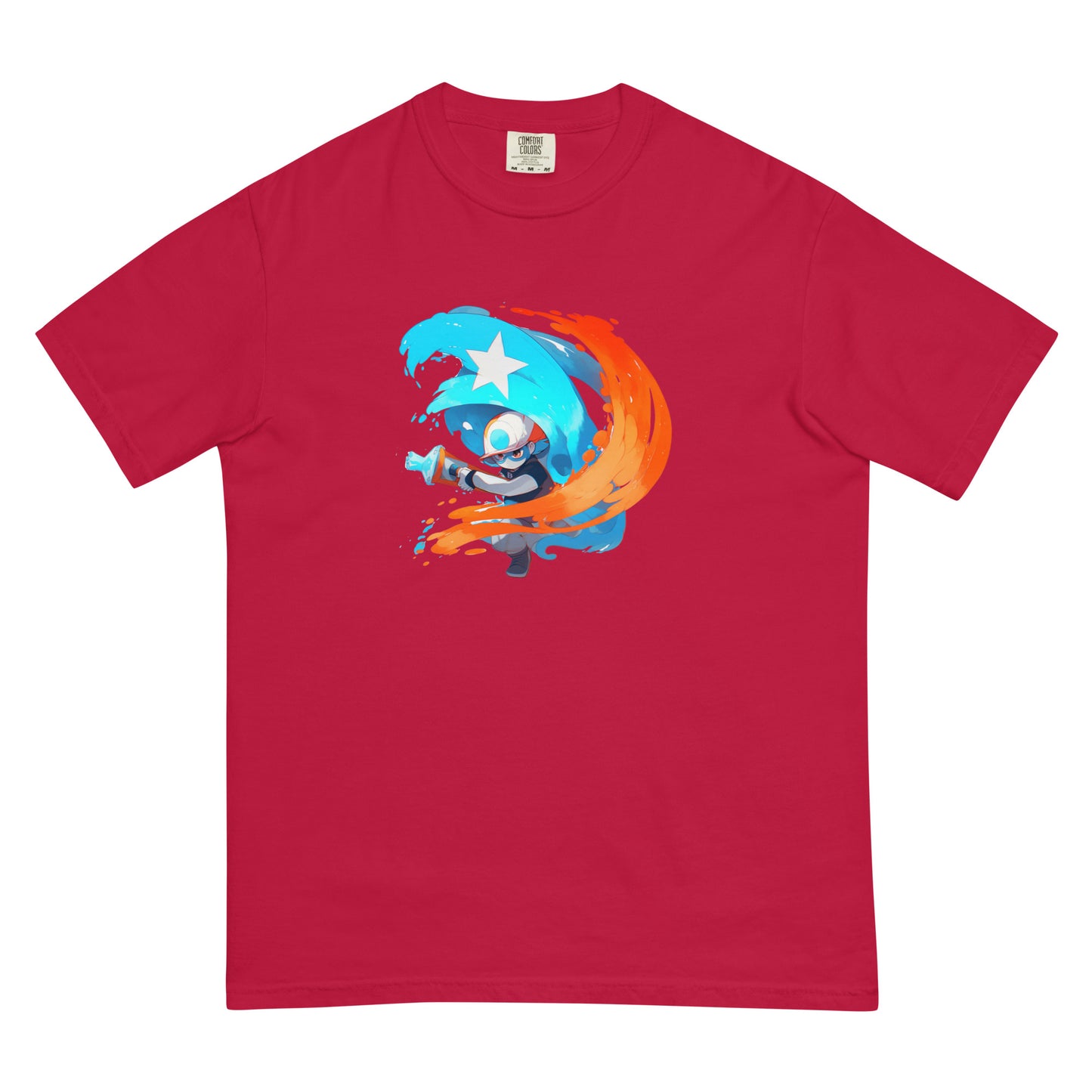 PR Paint Anime #3 | Unisex garment-dyed heavyweight t-shirt