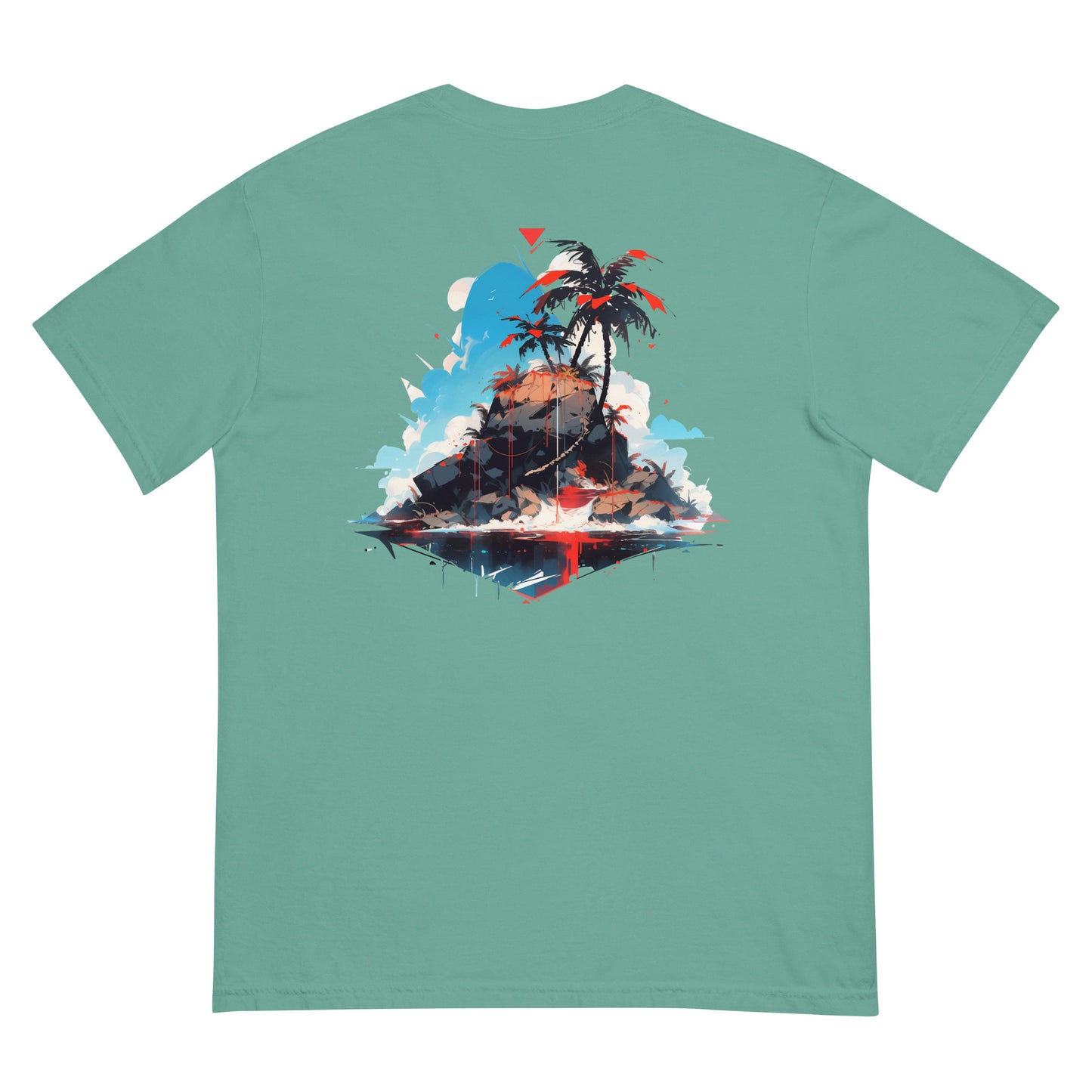 Tropical Cloud || Unisex garment-dyed heavyweight t-shirt