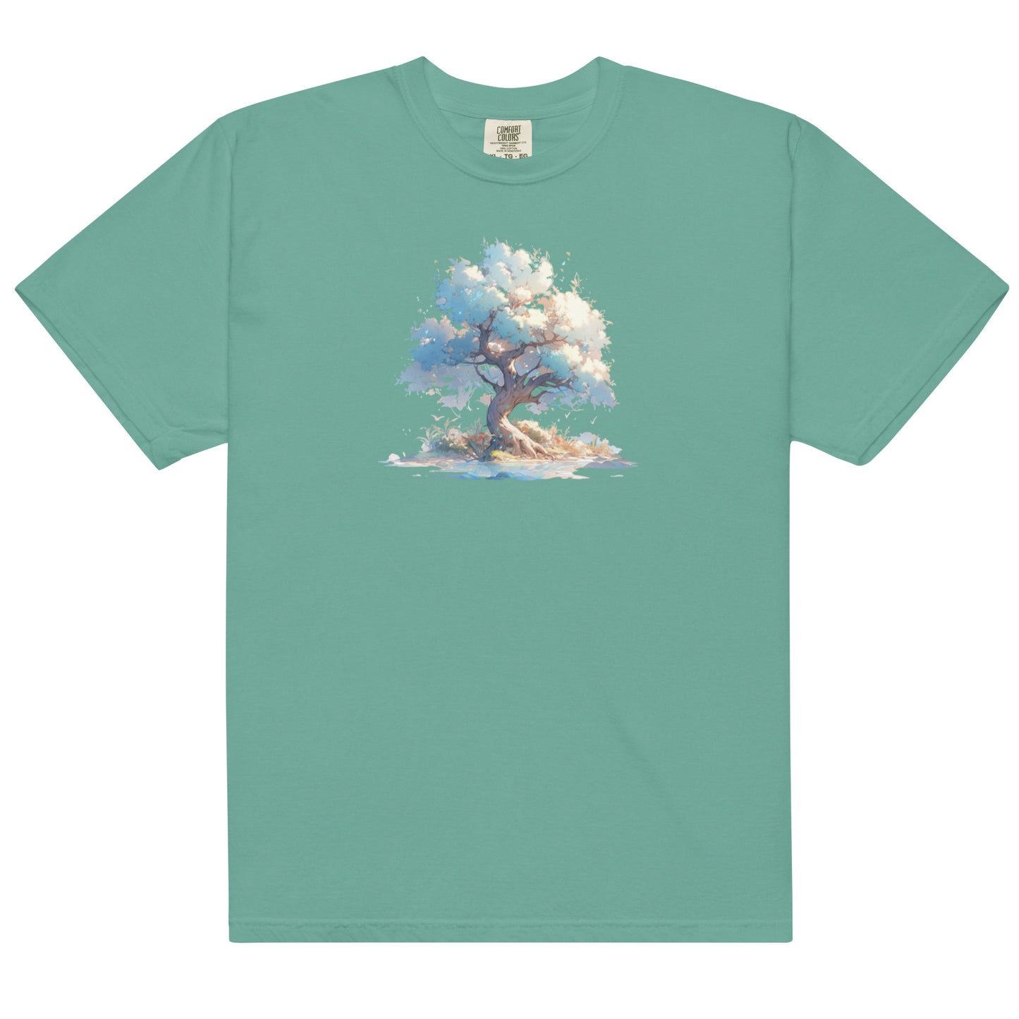 Clear Tree | Unisex garment-dyed heavyweight t-shirt