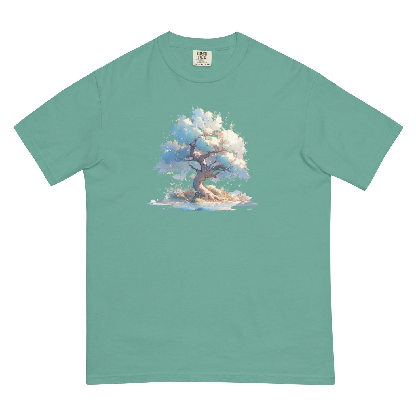 Clear Tree | Unisex garment-dyed heavyweight t-shirt