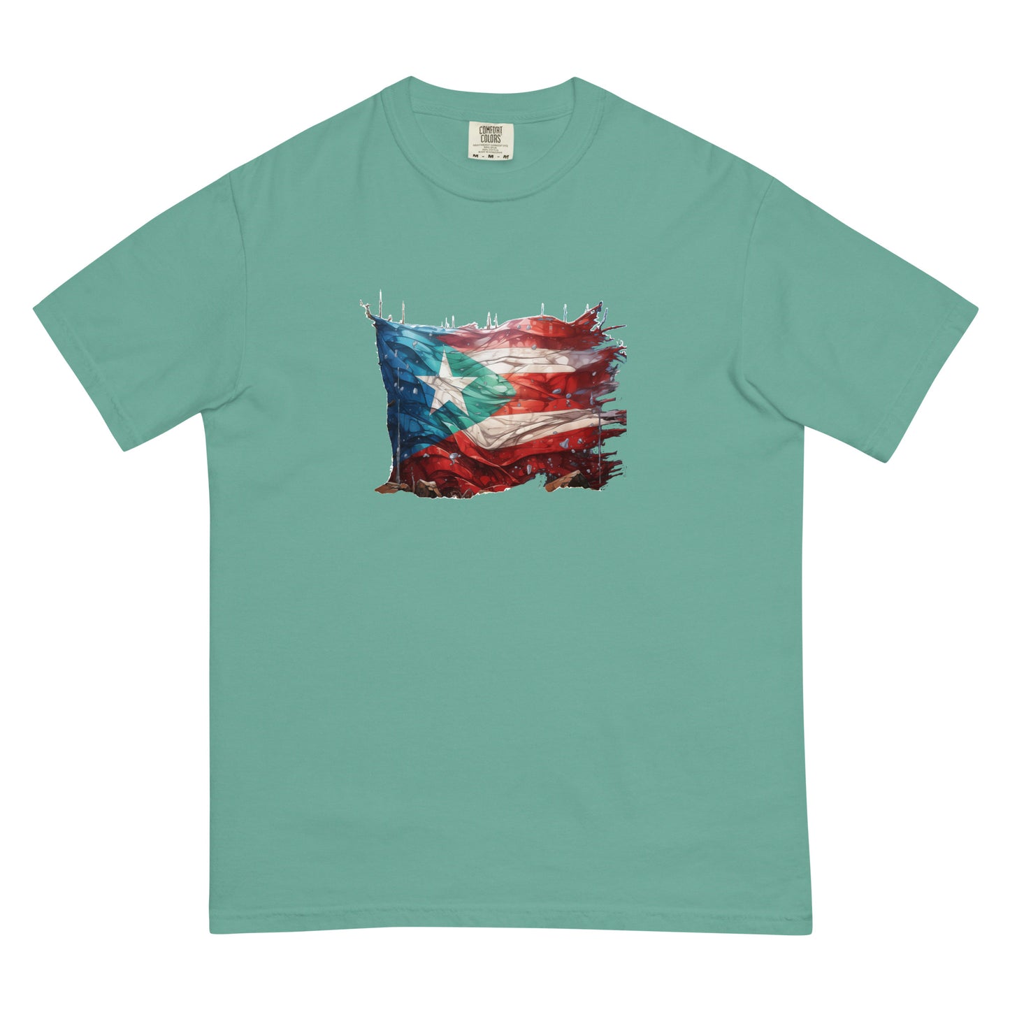 New Bandera PR 2024 | Unisex garment-dyed heavyweight t-shirt