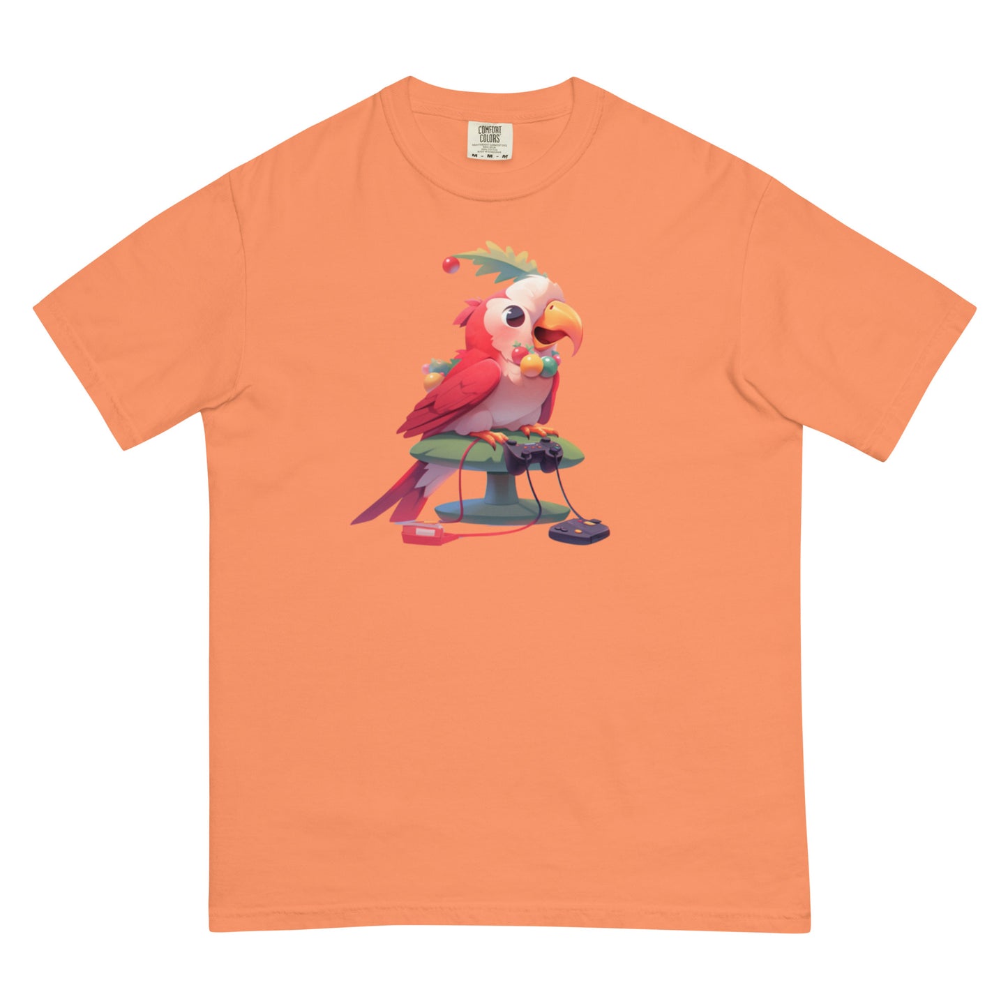 Cotorra Navideña #2 | Unisex garment-dyed heavyweight t-shirt