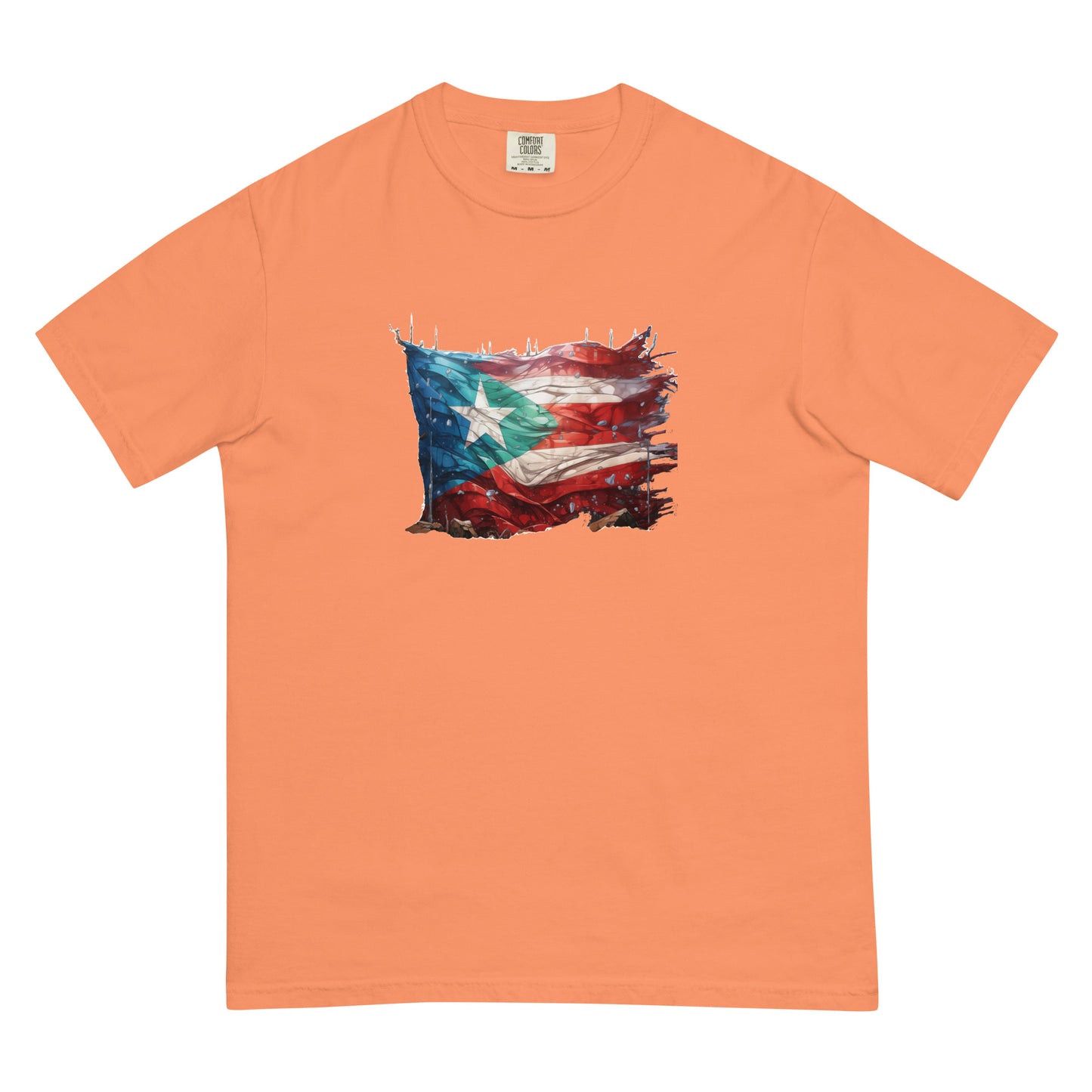 New Bandera PR 2024 | Unisex garment-dyed heavyweight t-shirt