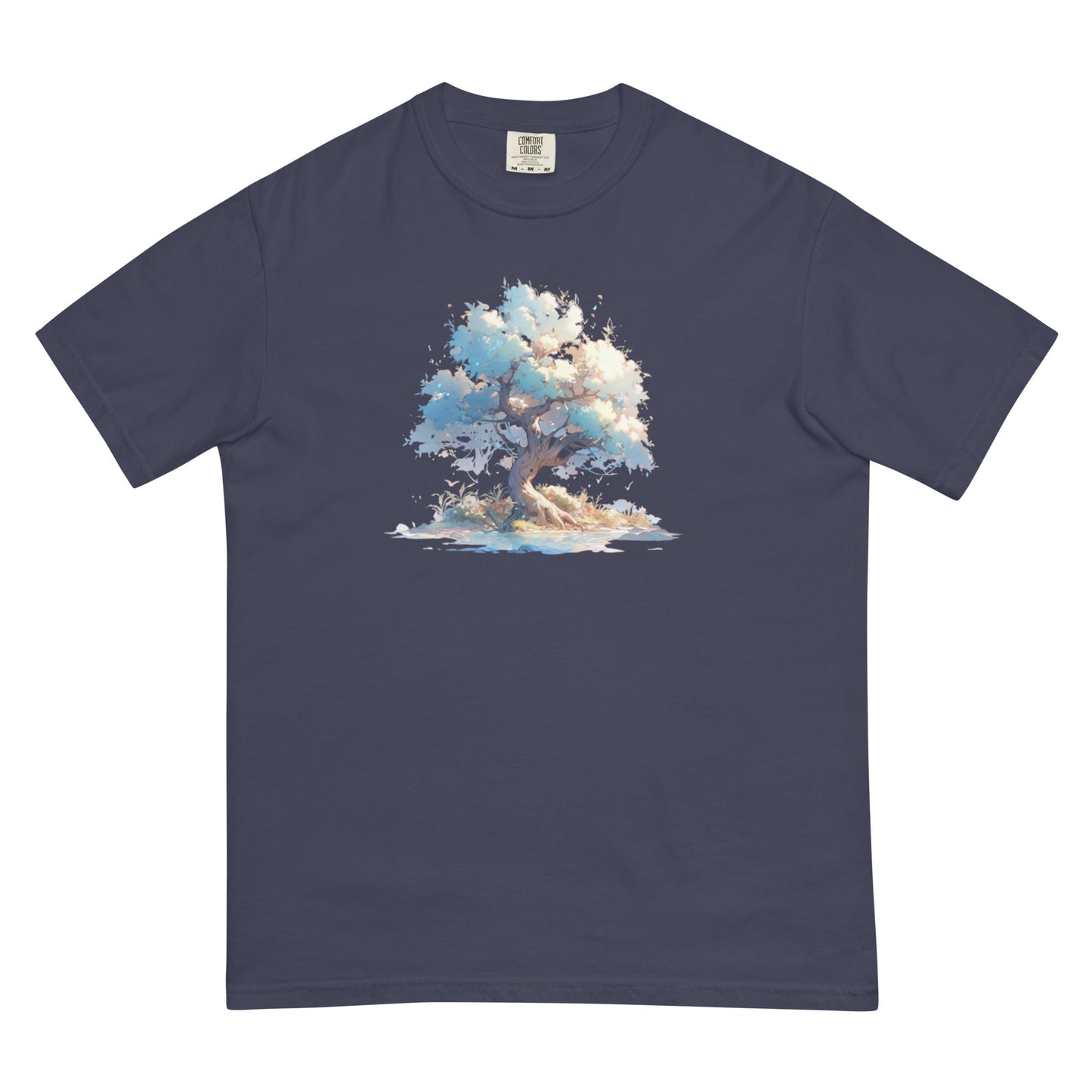 Clear Tree | Unisex garment-dyed heavyweight t-shirt