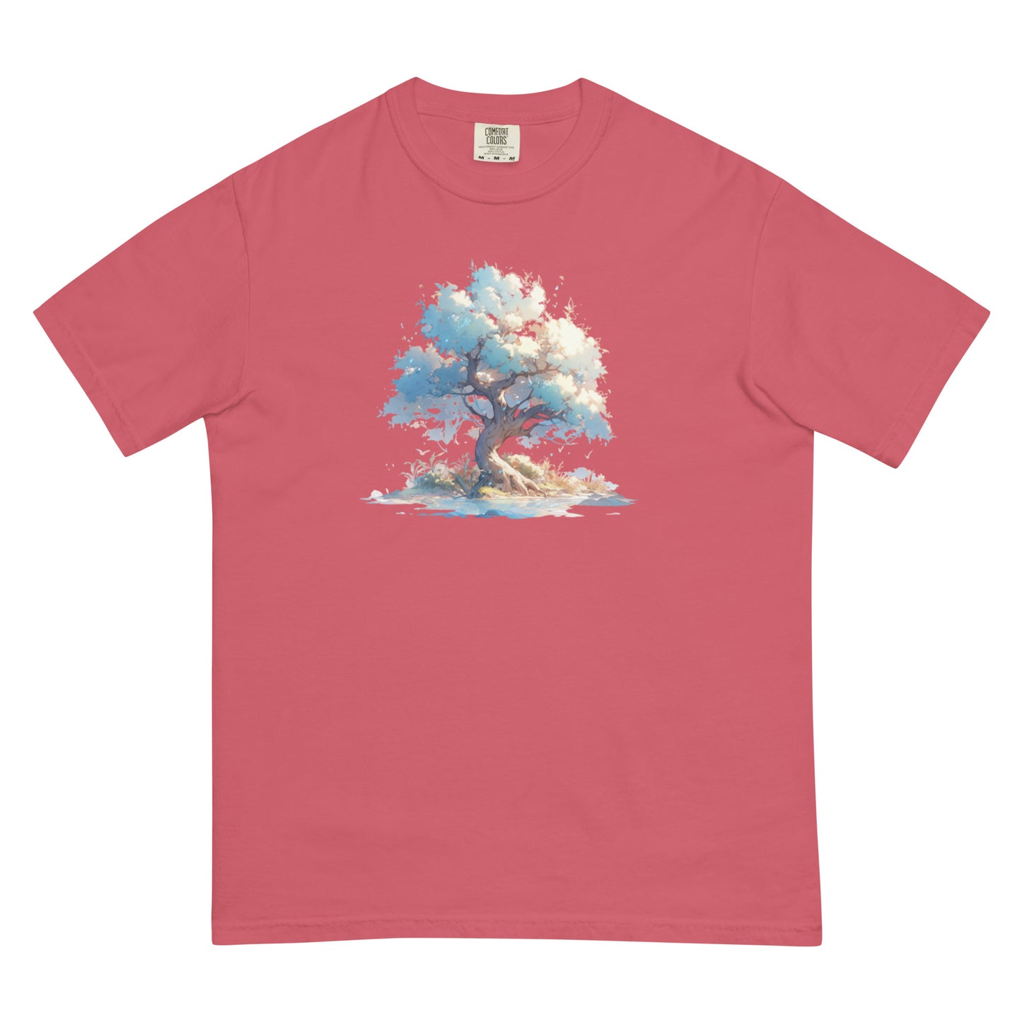 Clear Tree | Unisex garment-dyed heavyweight t-shirt