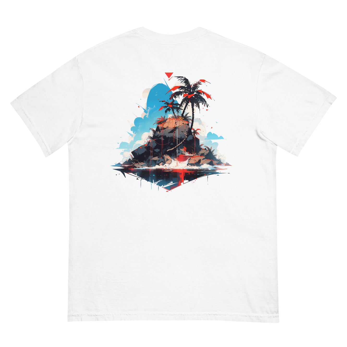 Tropical Cloud || Unisex garment-dyed heavyweight t-shirt