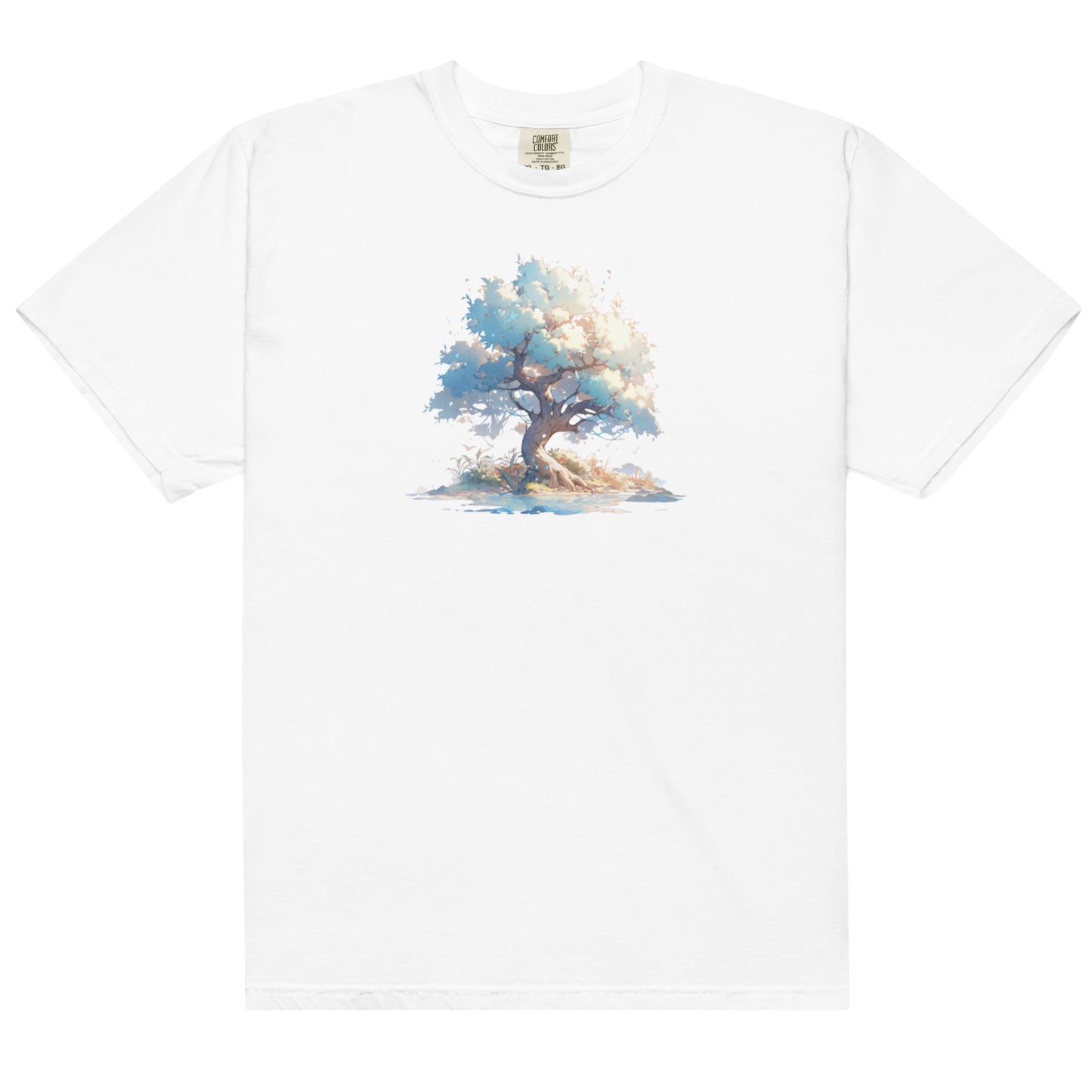 Clear Tree | Unisex garment-dyed heavyweight t-shirt