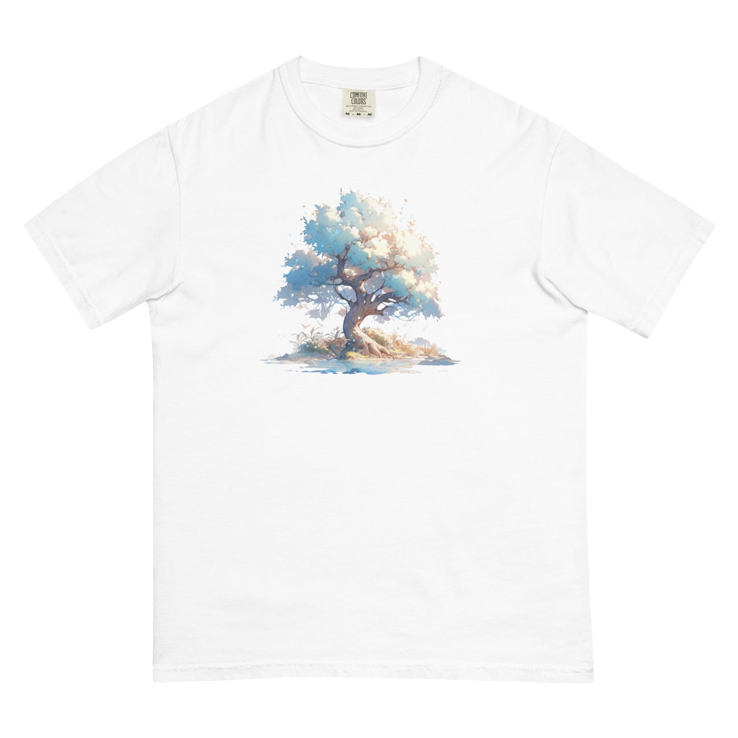 Clear Tree | Unisex garment-dyed heavyweight t-shirt