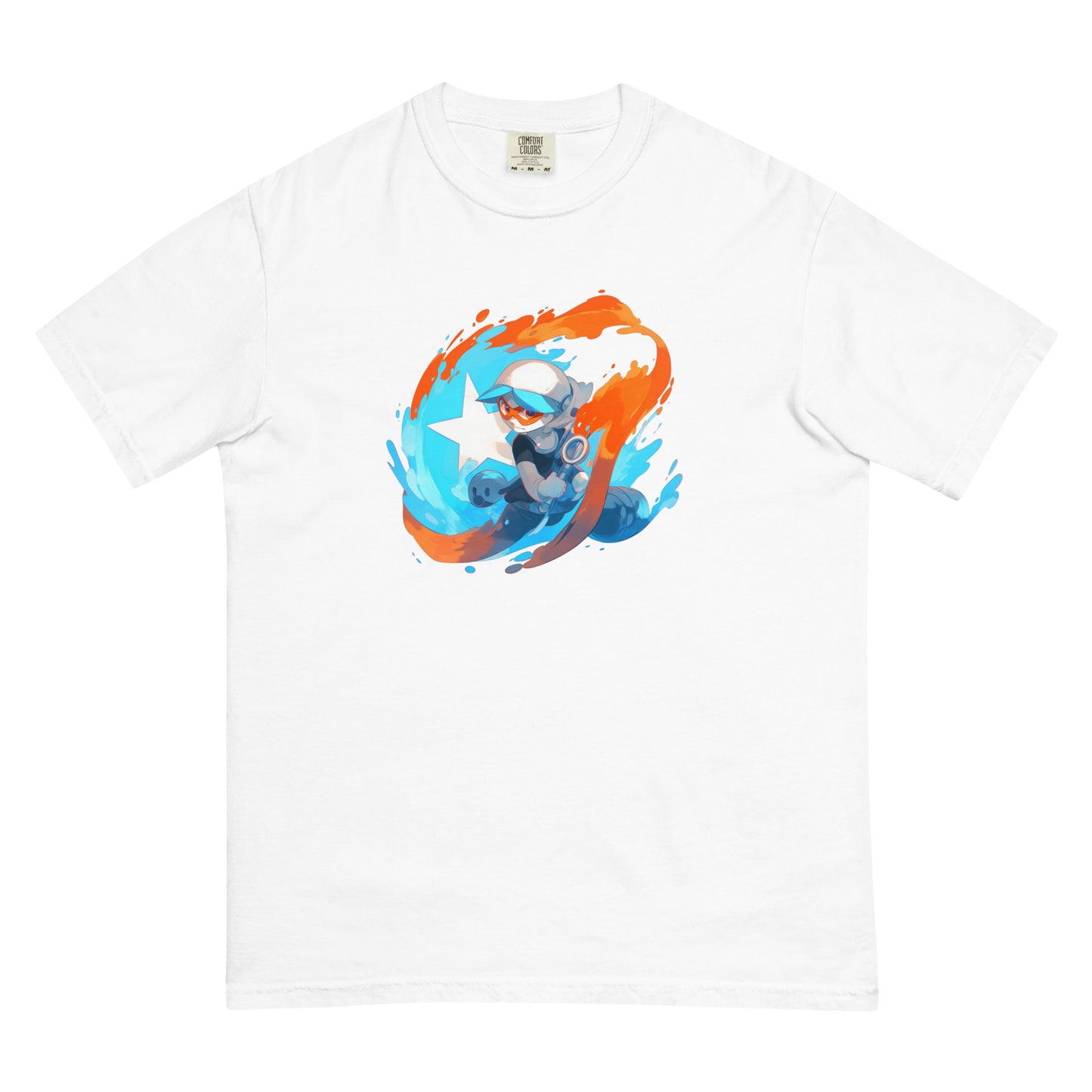 PR Paint Anime #1 | Unisex garment-dyed heavyweight t-shirt