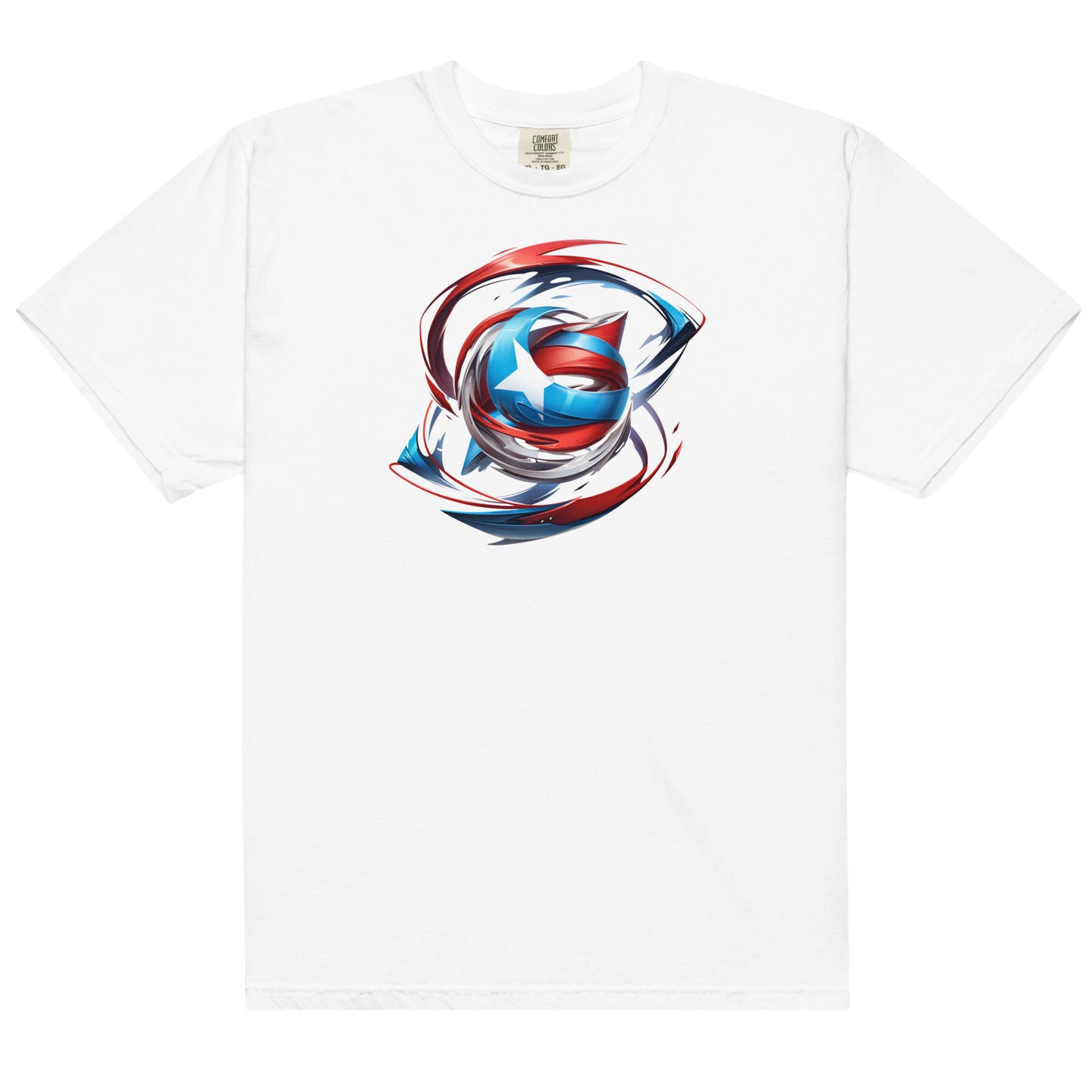 PR Logo Design #2 | Unisex garment-dyed heavyweight t-shirt